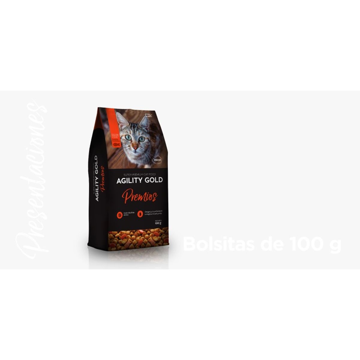 AGILITY GOLD - GALLETAS AGILITY GOLD PREMIOS GATOS X 100GR