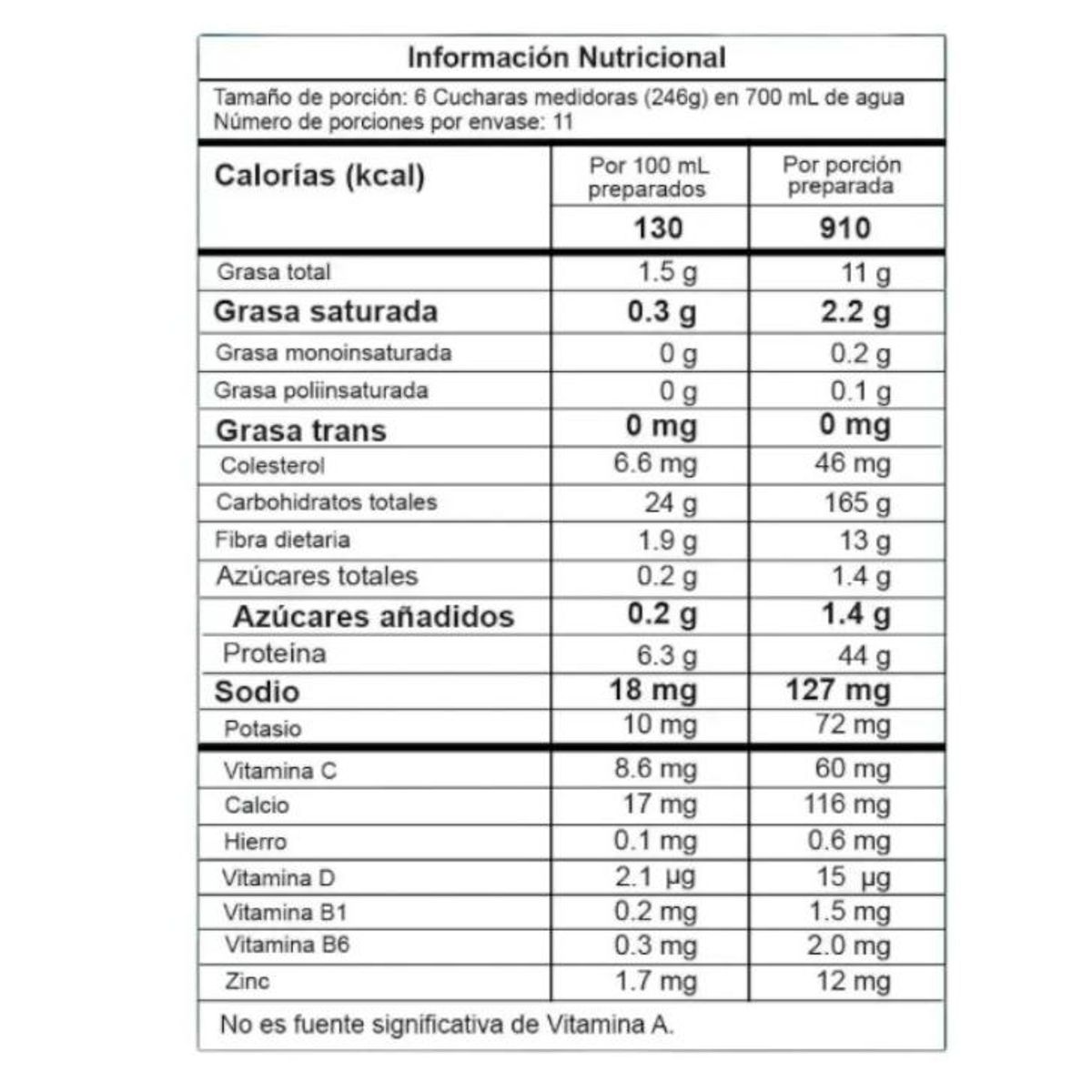 PROSCIENCE LAB - Proteina Smart Gainert 6L Vainilla  Lab Prosciencia