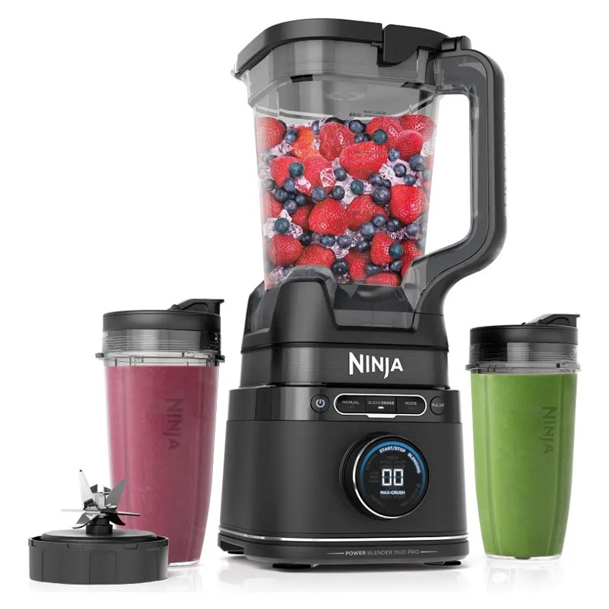 NINJA - Licuadora Para Batidos Ninja Detect Duo Tb301 Color Negro 110V