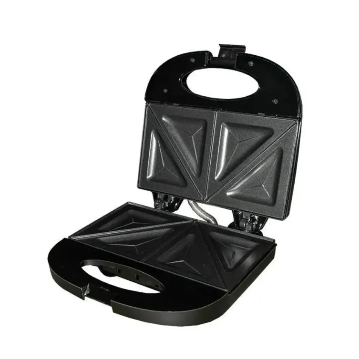CORONA - Sanduchera Electrica Negra Corona Color Negro 110v
