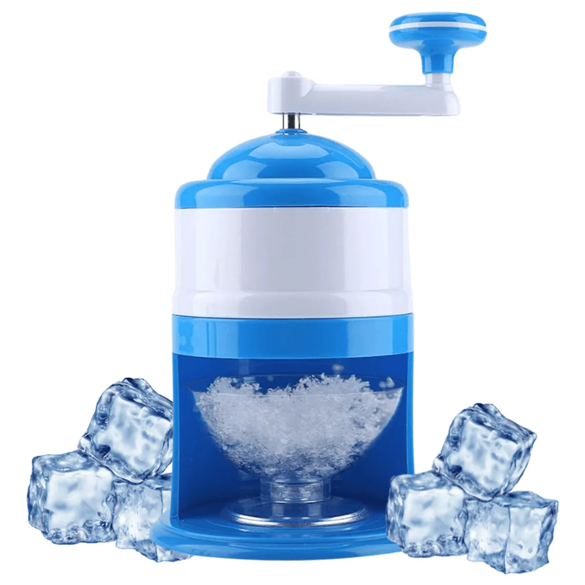 SWISSHOME - Máquina Raspadora Hielo Manual Palanca Granizados Portátil