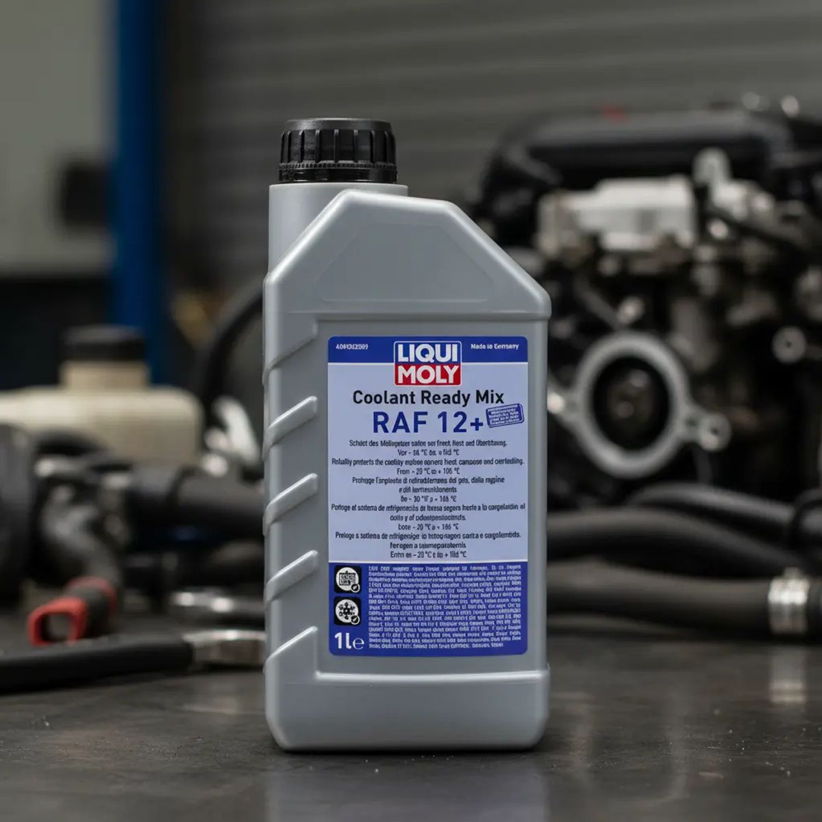 LIQUI MOLY - Refrigerante Liqui Moly RAF12 rosado 50% 1L