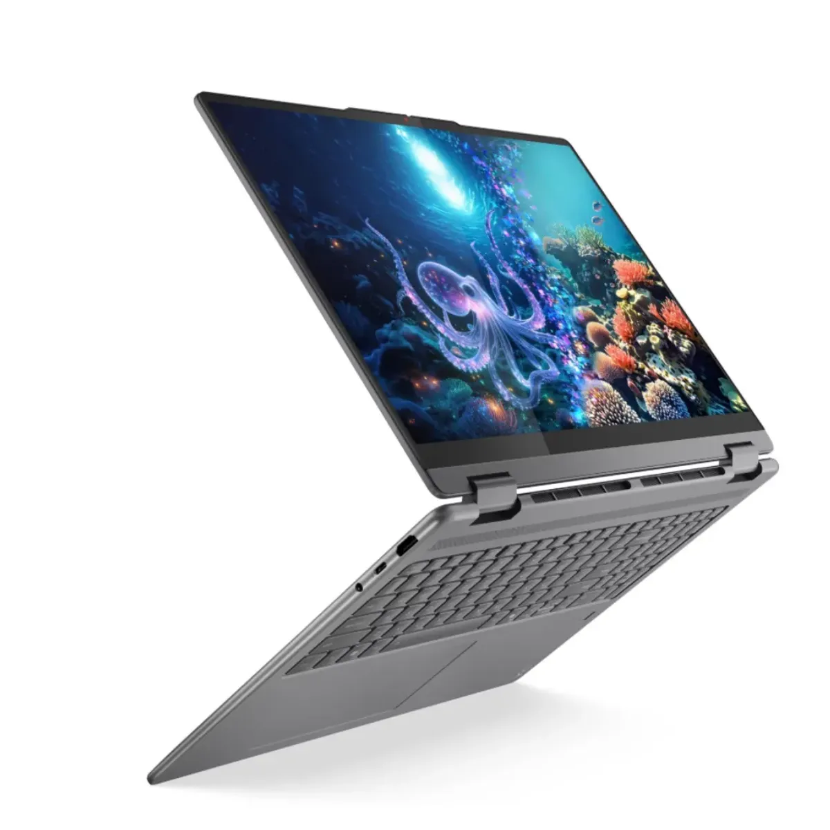 Lenovo - Portatil Lenovo Yoga 7 Ultra 7 256V Ram 16GB SSD 512GB Pantalla 16"WUXGA TOUCH 360°