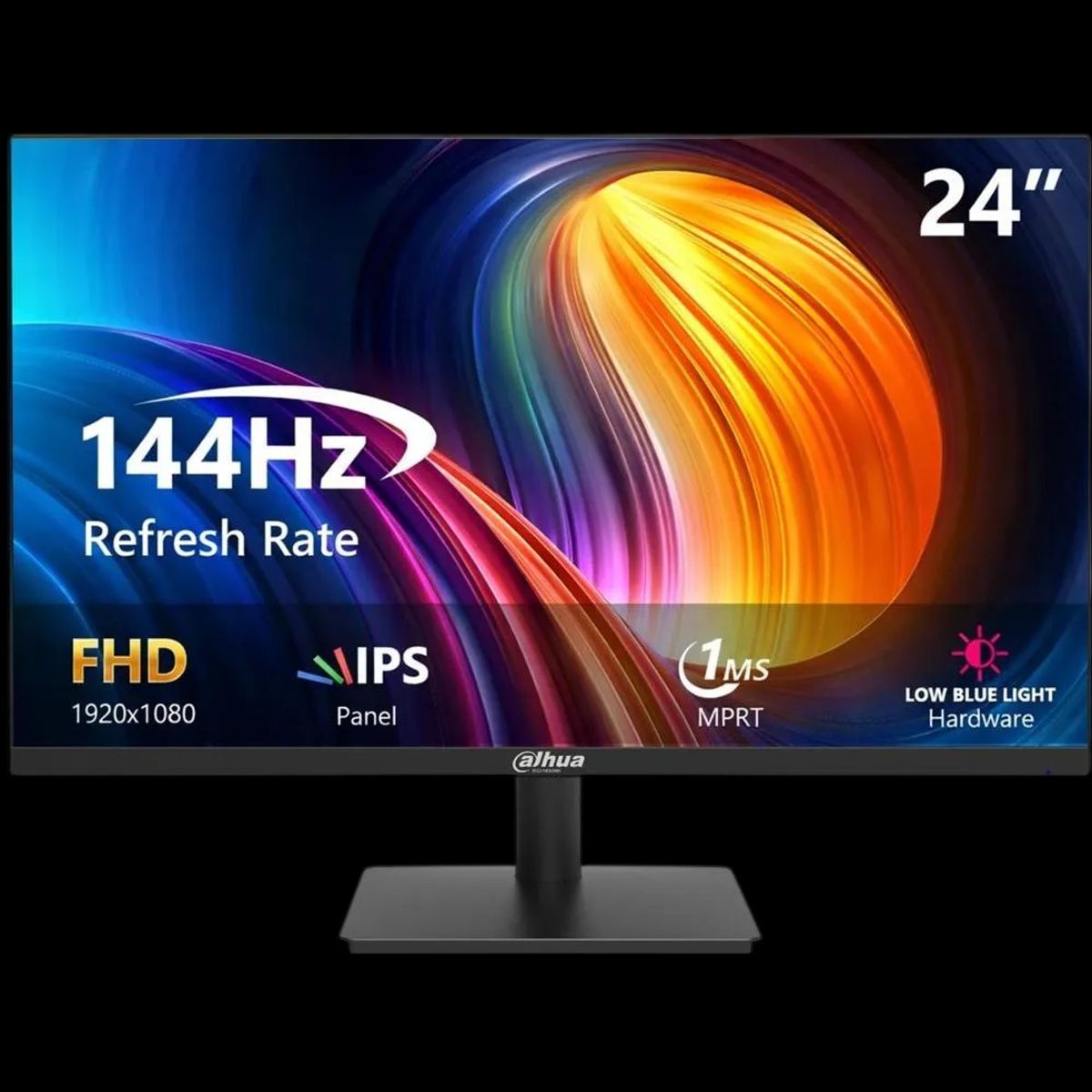 DAHUA - Monitor Gamer Dahua Gaming 24″ – Panel IPS 23.8″ Full HD (1920 x 1080) – 144Hz – 1ms