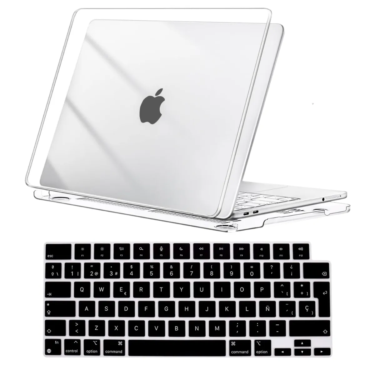 GENERICO - Carcasa Cristal + Teclado Para Macbook Pro 16 M4 A3186