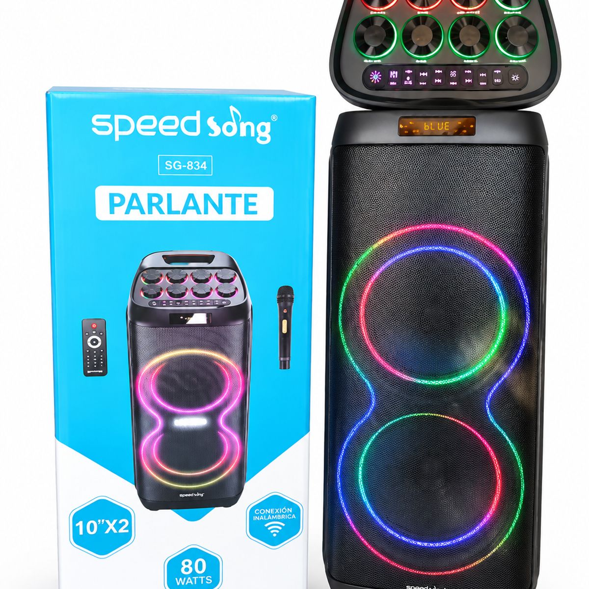 SPEED SONG - Parlante Speed Song 12V 12.000 MAH + Microfono