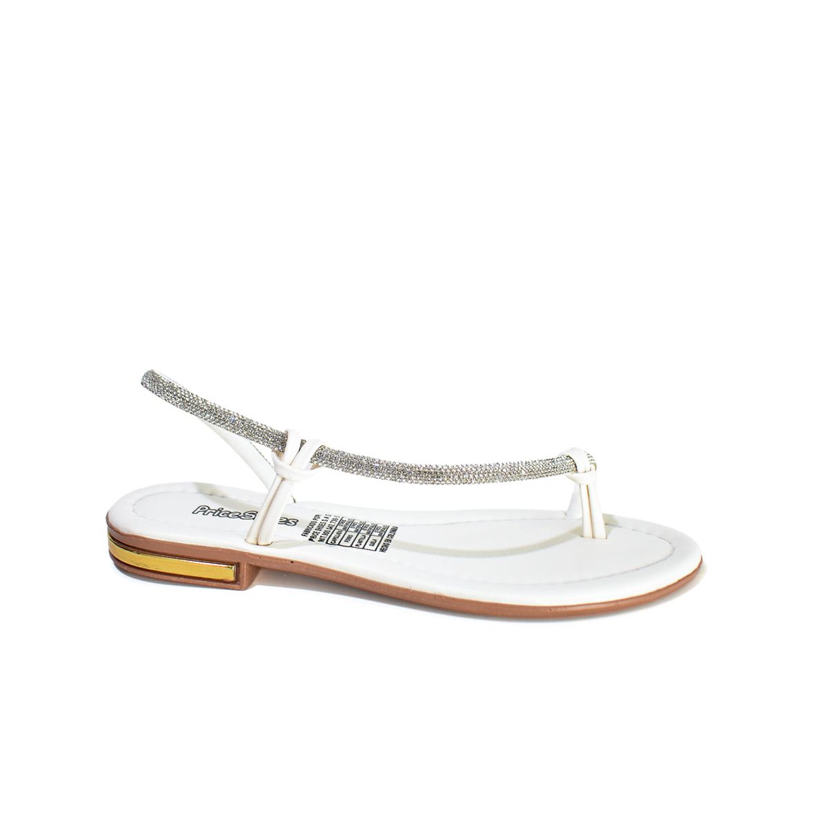 Price Shoes Sandalias Planas Strass Mujer 4822627TALCO PRICE SHOES ...
