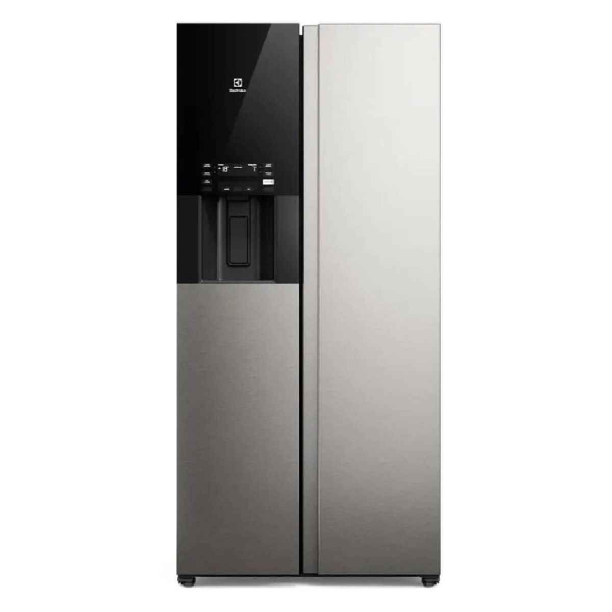 ELECTROLUX - Nevecón Electrolux No frost 481L Inverter AutoSense Dispensador Agua y Hielo Gris ERS48F3C4DS
