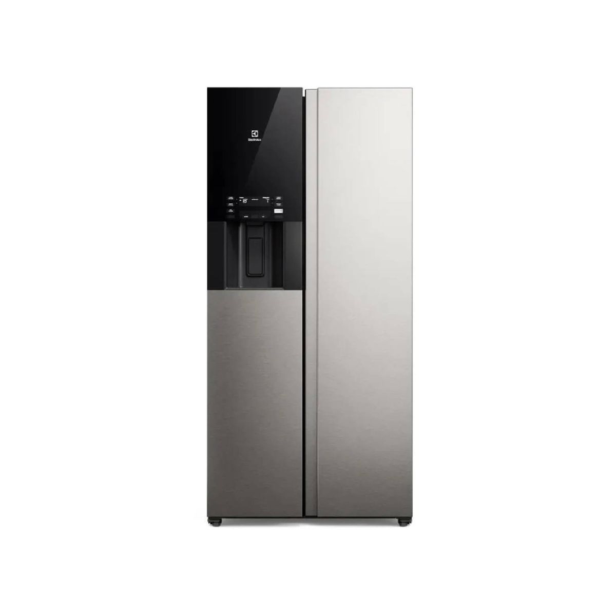 ELECTROLUX - Nevecón Electrolux No frost 481L Inverter AutoSense Dispensador Agua y Hielo Gris ERS48F3C4DS