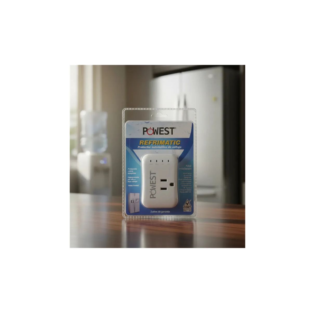 POWEST - Protector De Voltaje 120v 10a Refrimatic Para Nevera Congelador
