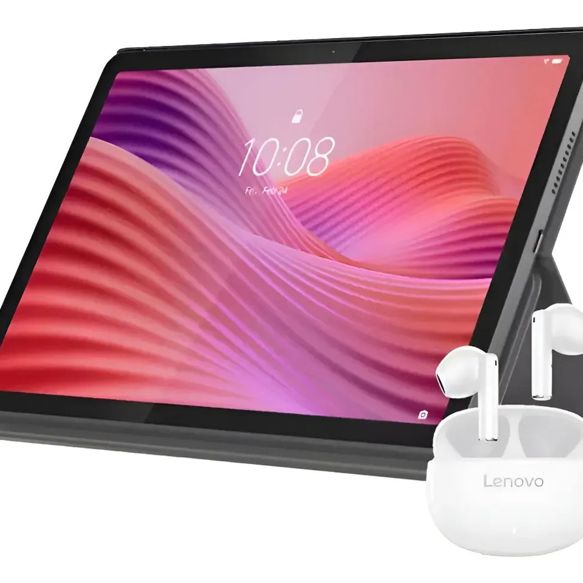 Lenovo - TABLET LENOVO TAB 4GB 128GB + CASE + AUDIFONOS INALAMBRICOS LENOVO