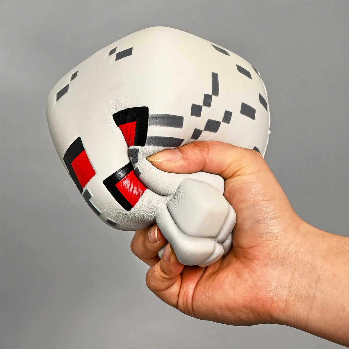 MINECRAFT - Muñeco Squishy Minecraft Ghast Mega 20 cm Suave Antiestrés Coleccionable