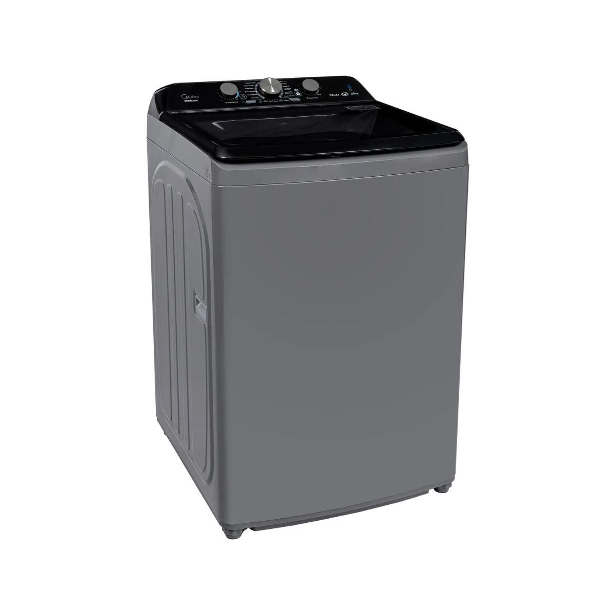 MIDEA - Lavadora Midea Carga Superior MA500W220l/G 22 K Gris