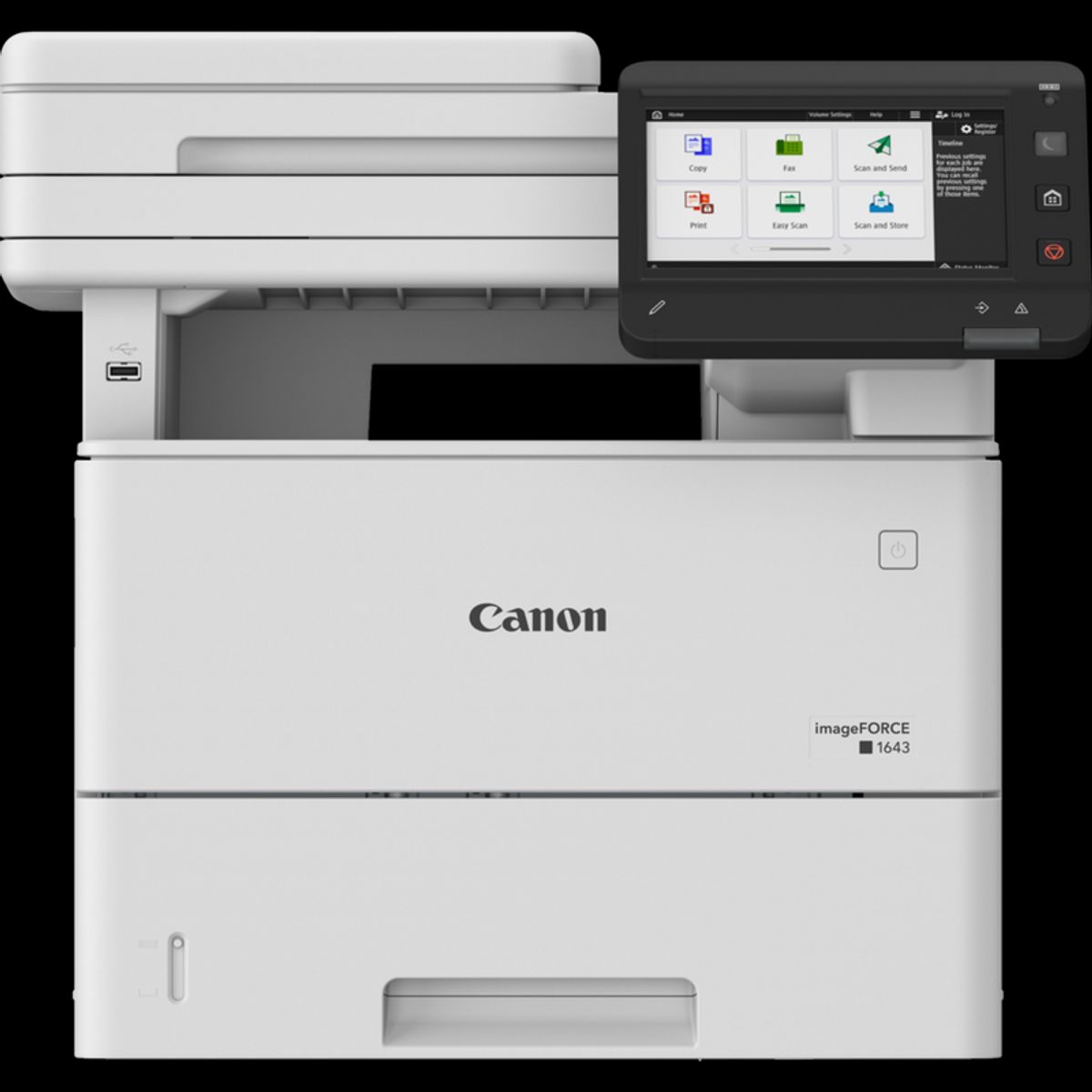 CANON - Impresora Canon imageFORCE 1643F Multifuncional Láser Monocromática