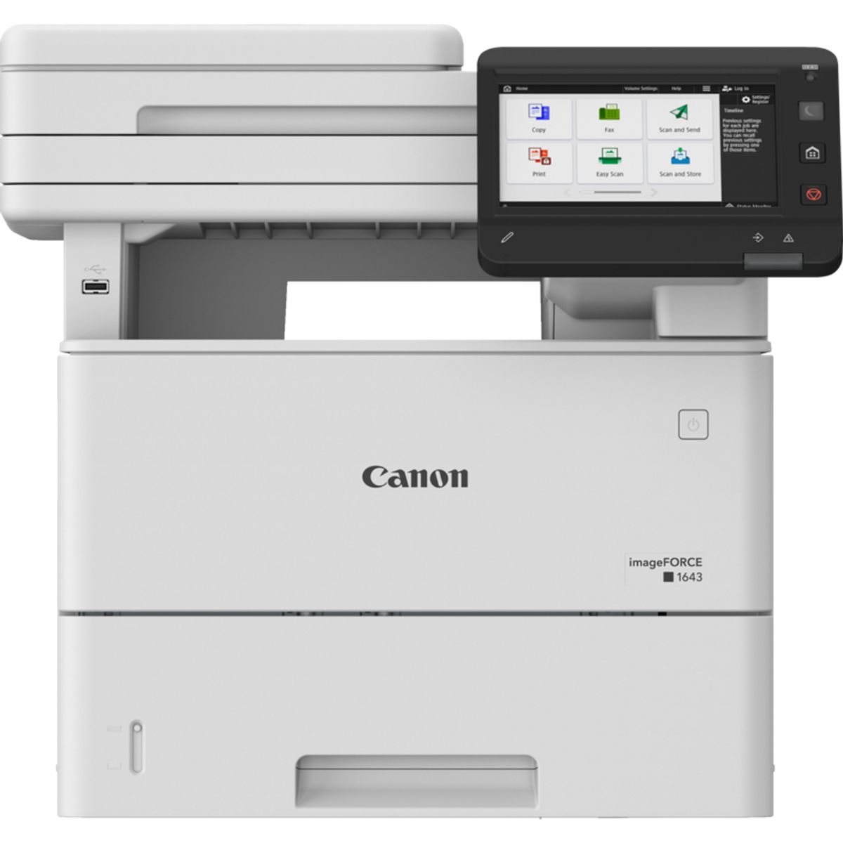 CANON - Impresora Canon imageFORCE 1643F Multifuncional Láser Monocromática
