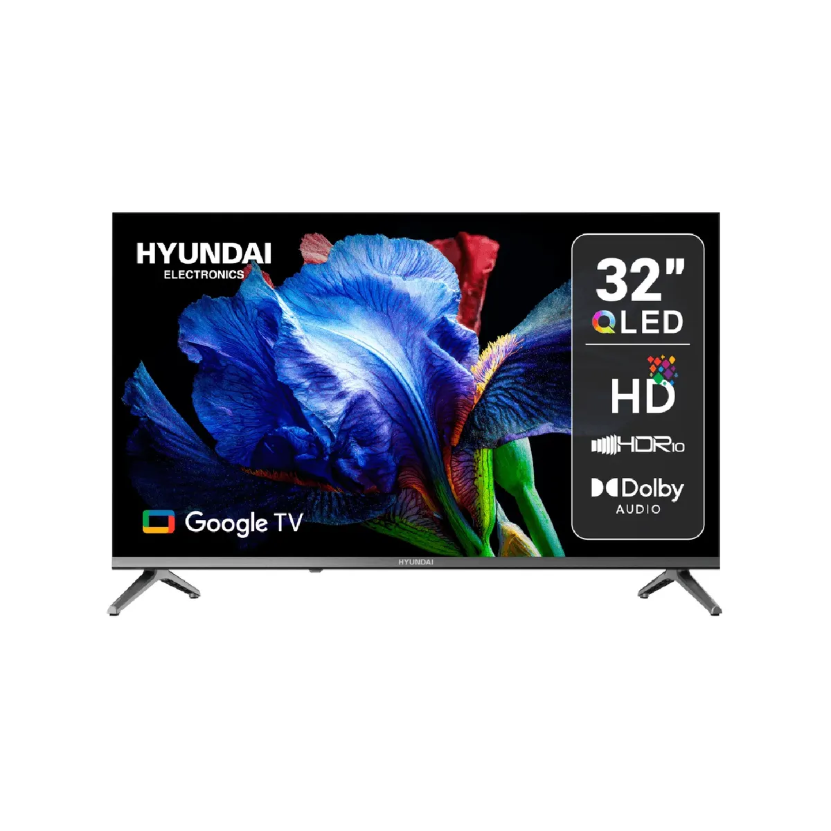 HYUNDAI - Televisor Hyundai 32" (81.28 cm) Full HD QLED Google TV HYLED3259QG