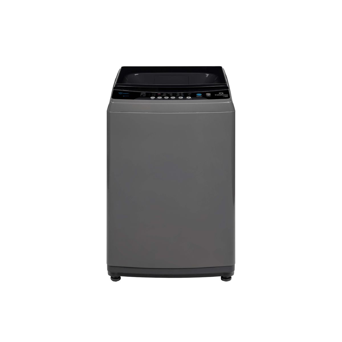 INDURAMA - Lavadora Carga Superior Indurama 18 Kg (39 Libras) Automática Gris LRI-18DGRI