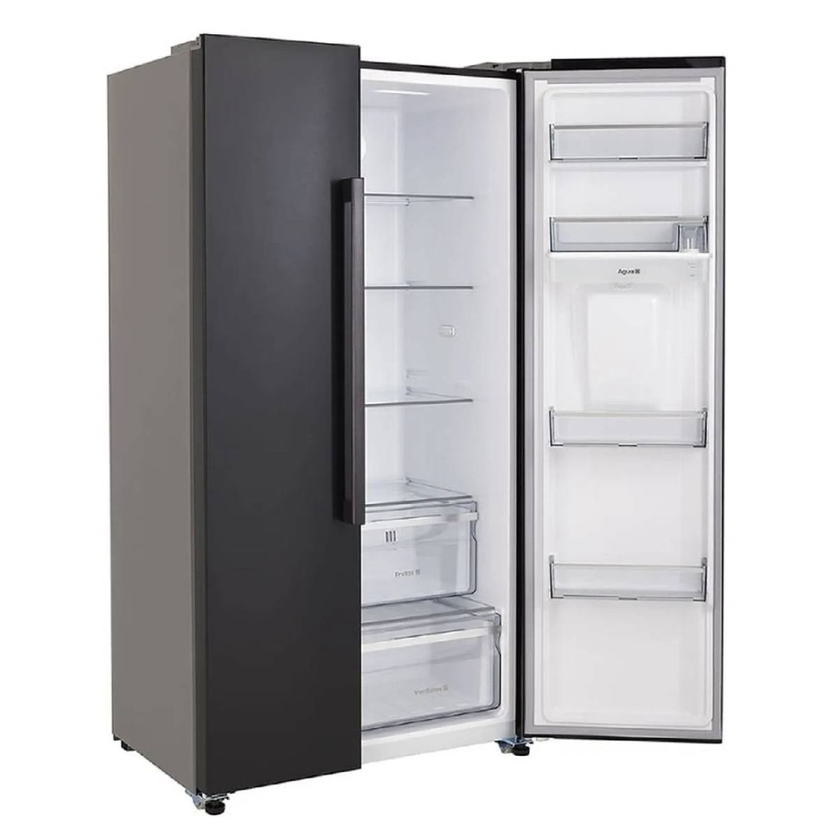 HACEB - NEVECON HACEB 560 LITROS INVERTER MANIJA EXTERNA PANEL DIGITAL NEGRO SBS 560 SE ME PD NE INV