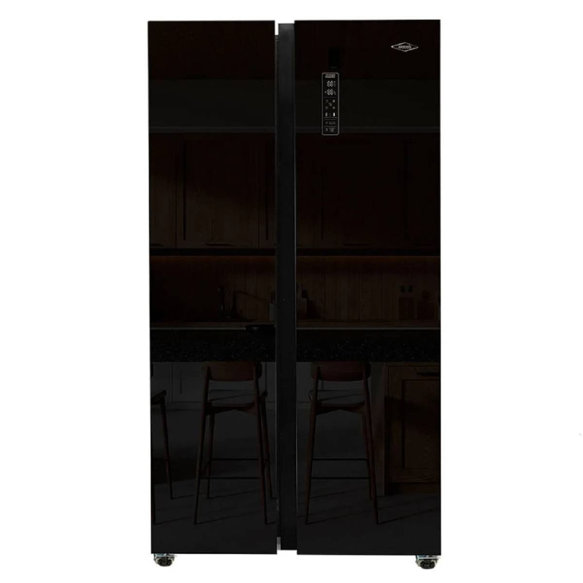 HACEB - NEVECON HACEB 480 LITROS CRISTAL NEGRO SBS 480 SE PD MI NE GLASS INV