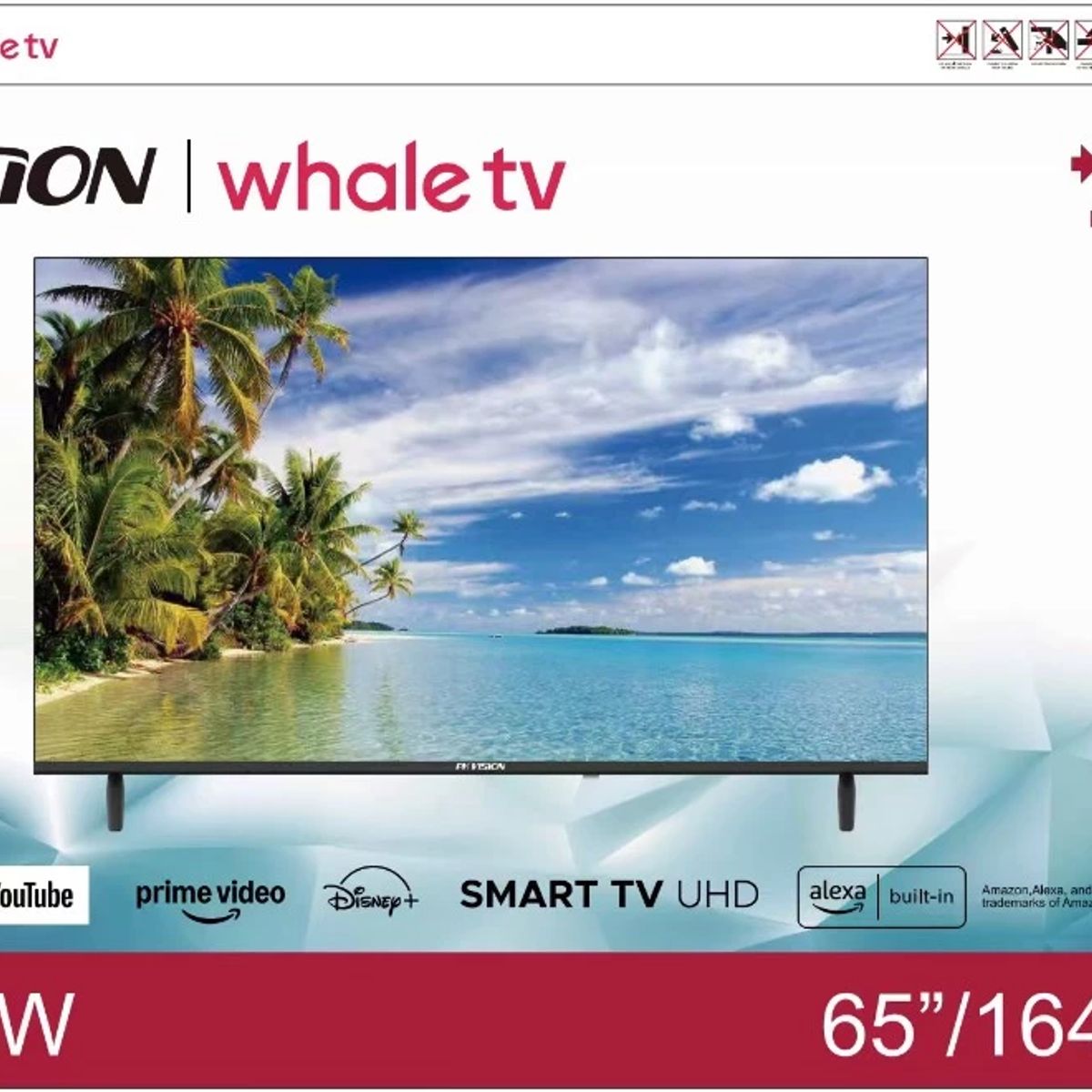 GENERICO - Smart TV 65” PK Vision TV Ultra HD