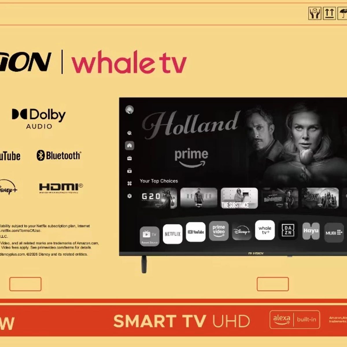 GENERICO - Smart TV 75” 4K Con Dolby Audio