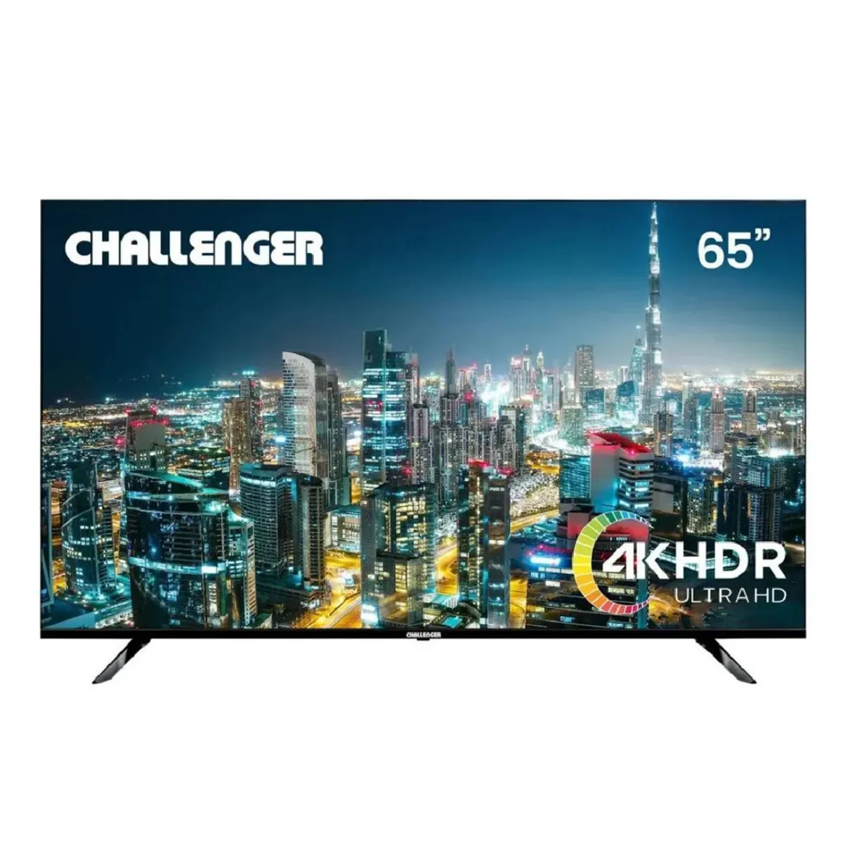 CHALLENGER - Televisor Challenger 65 pulgadas LED 4K Smart Google UHD 65TG82 BT T2 S