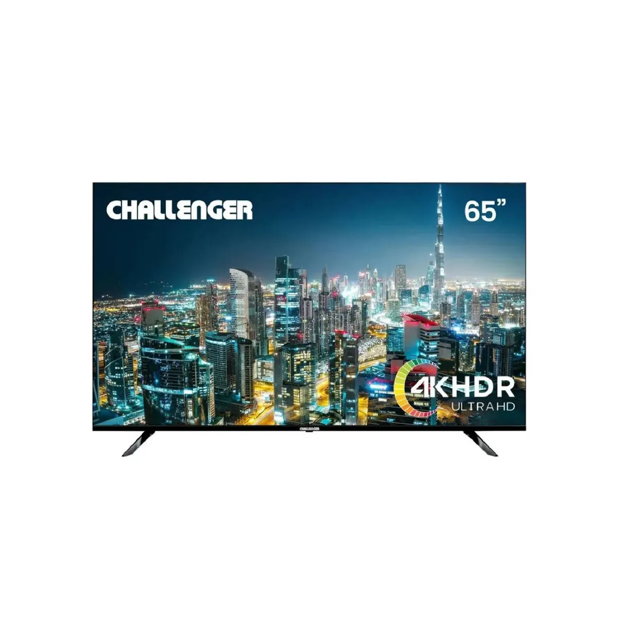 CHALLENGER - Televisor Challenger 65 pulgadas LED 4K Smart Google UHD 65TG82 BT T2 S