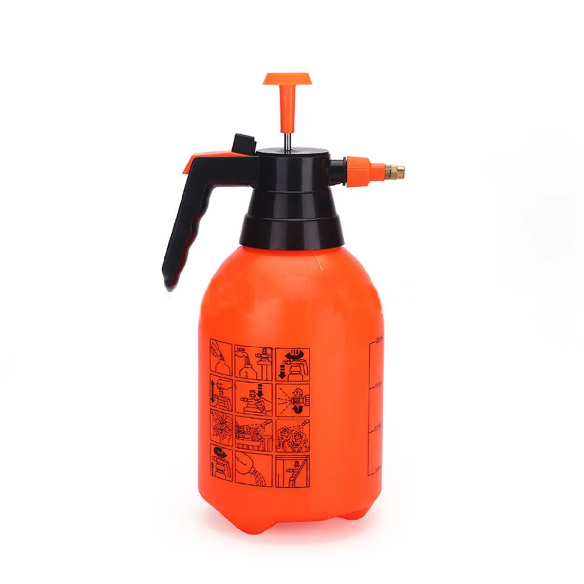 TRIPLE CLEAN - Spray Rociador Pulverizador Manual 2l Naranja