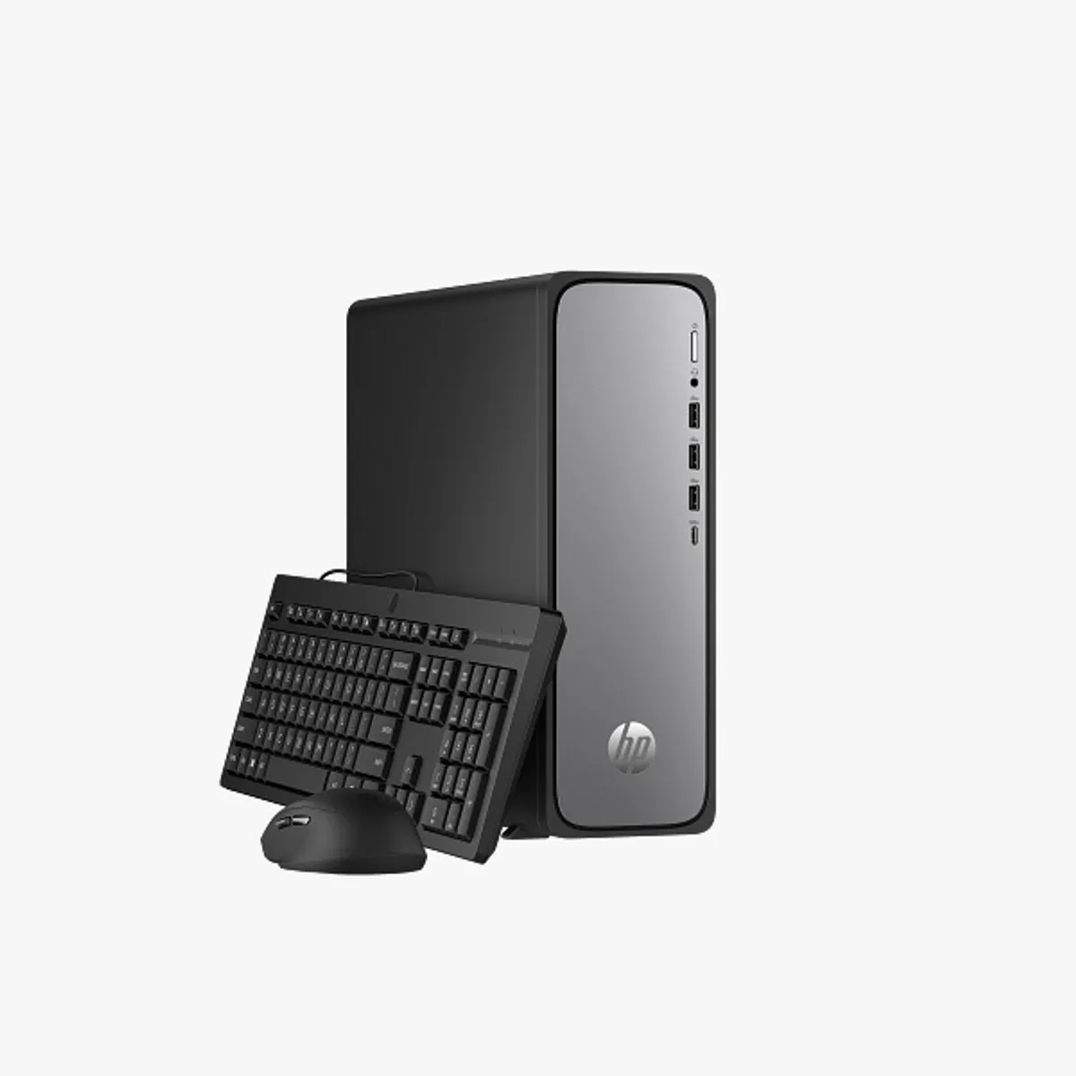 HP - COMPUTADOR HP OMNIDESK SLIM S03-0050LA INTEL CORE I5 14400| MONITOR 23.5" FHD| RAM 8GB SSD 256GB