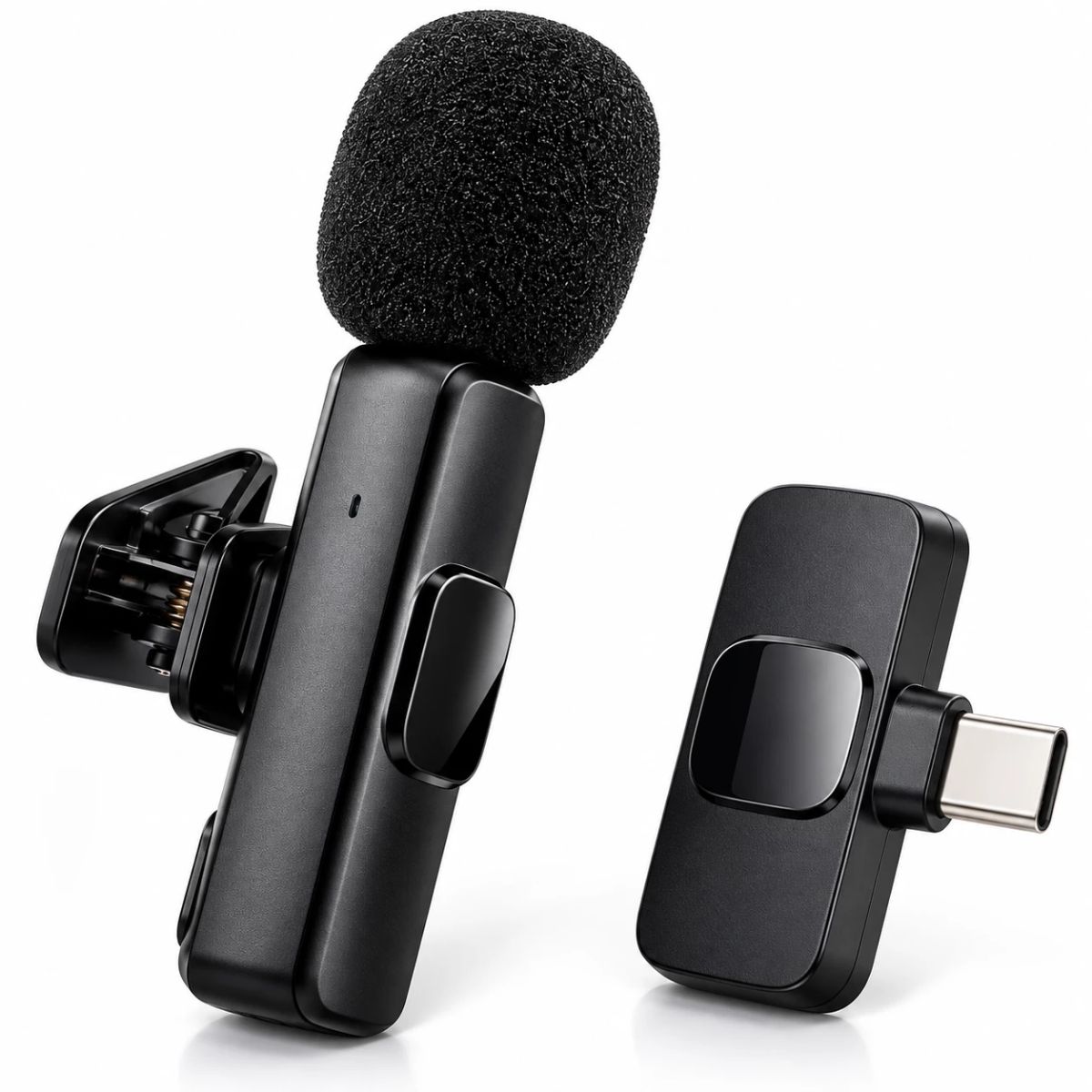 Microfono Inalambrico Usb C Solapa Audio Calidad Streaming GENERICO ...