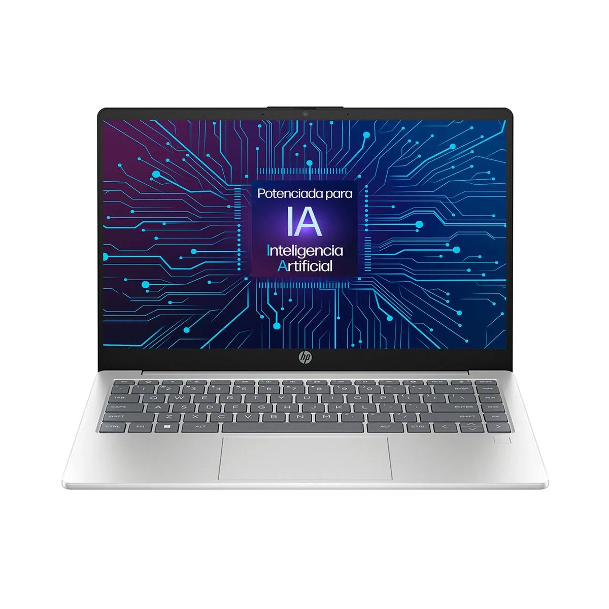 HP - Portátil HP 14-EP1001LA 14 Fhd Ultra 5 125H 8 GB DDR5 512 GB SSD Windows 11 Home Plateado Natural
