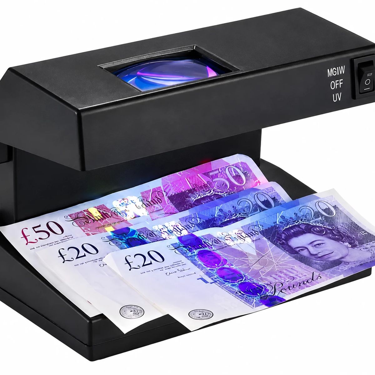 GENERICO - Verificador Dinero Uv Autenticidad Tienda Oficina Comercio