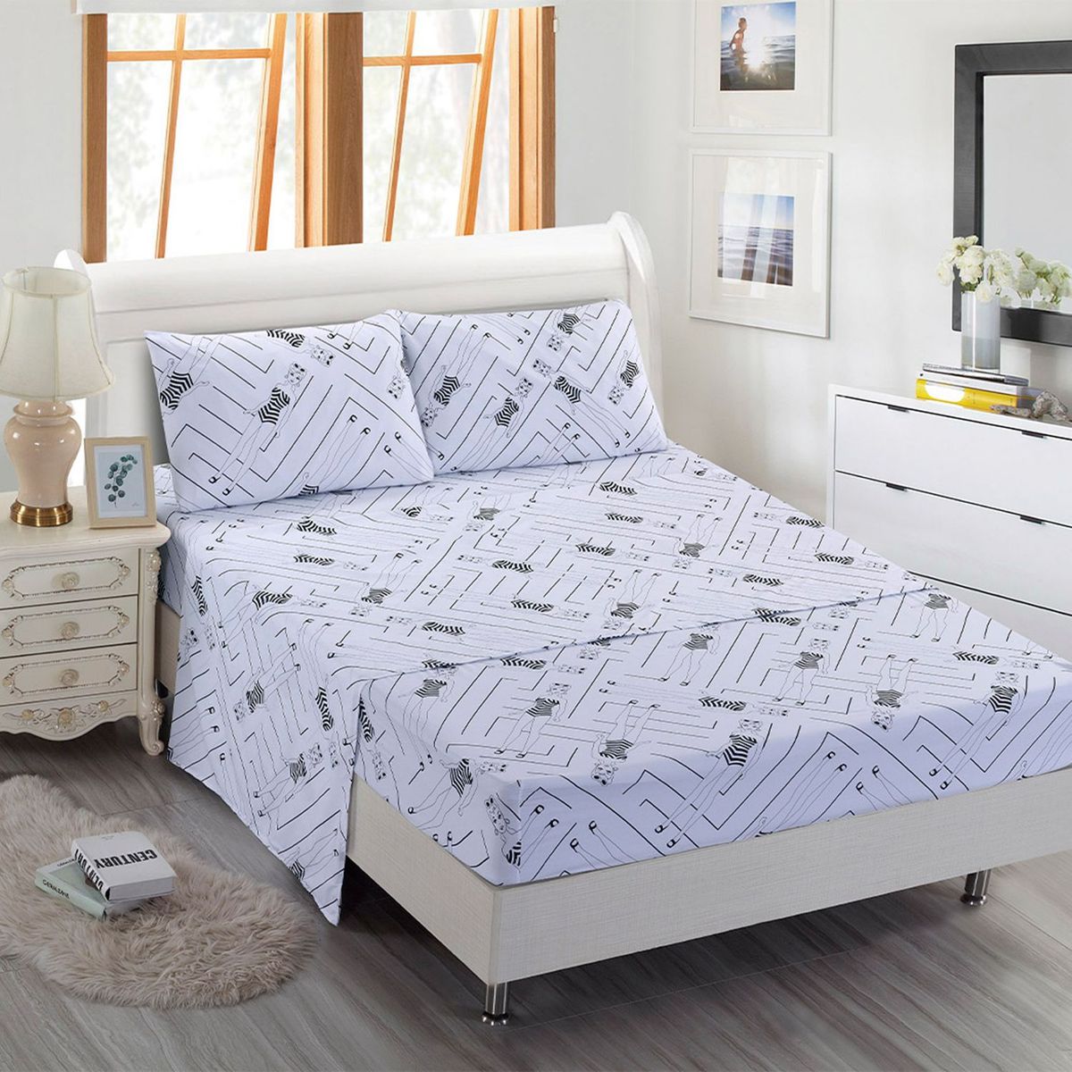 BARBIE - Set de Sábanas Infantiles Barbie Microfibra