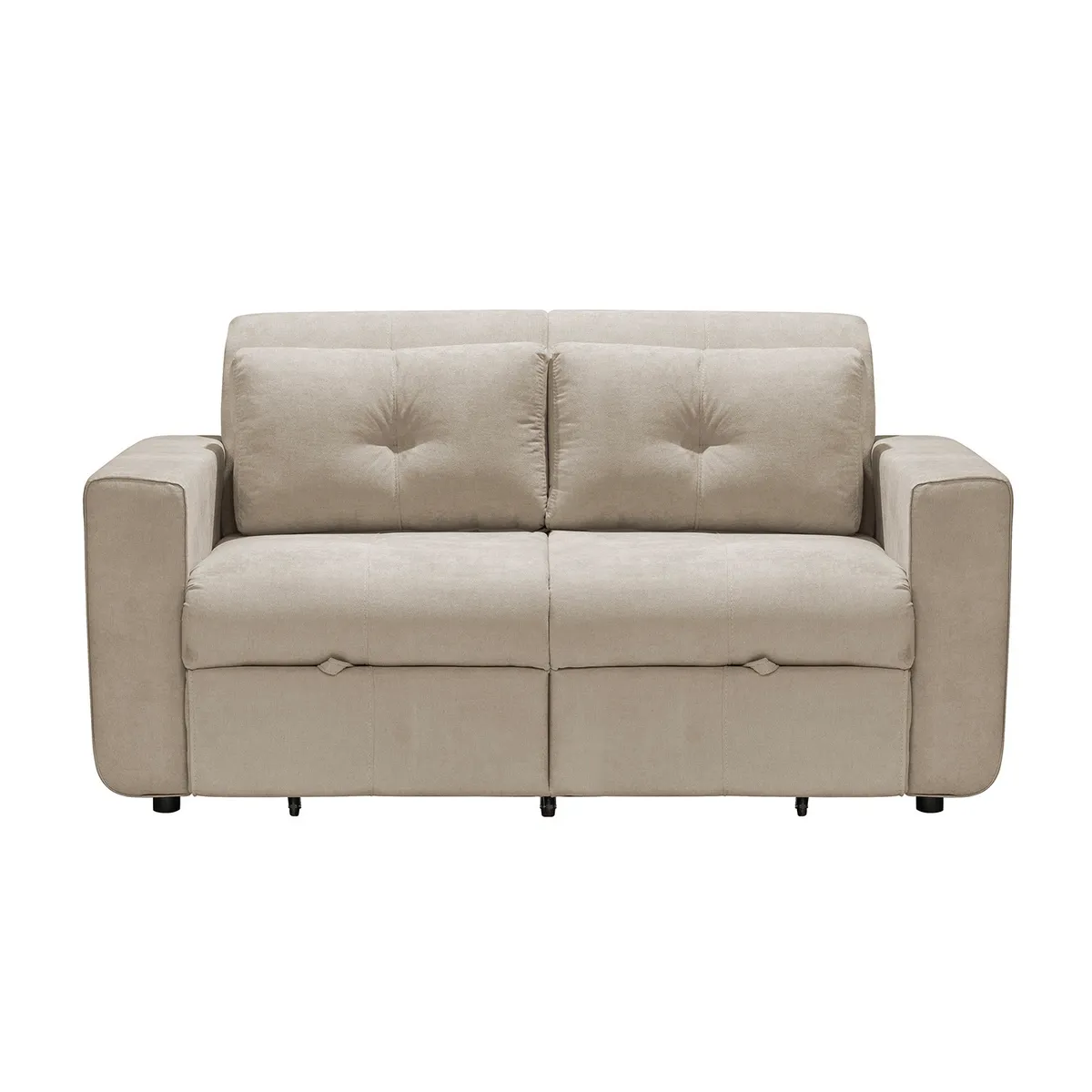 ELITE LIVING - SOFA CAMA BOURBON 140 CAMEL