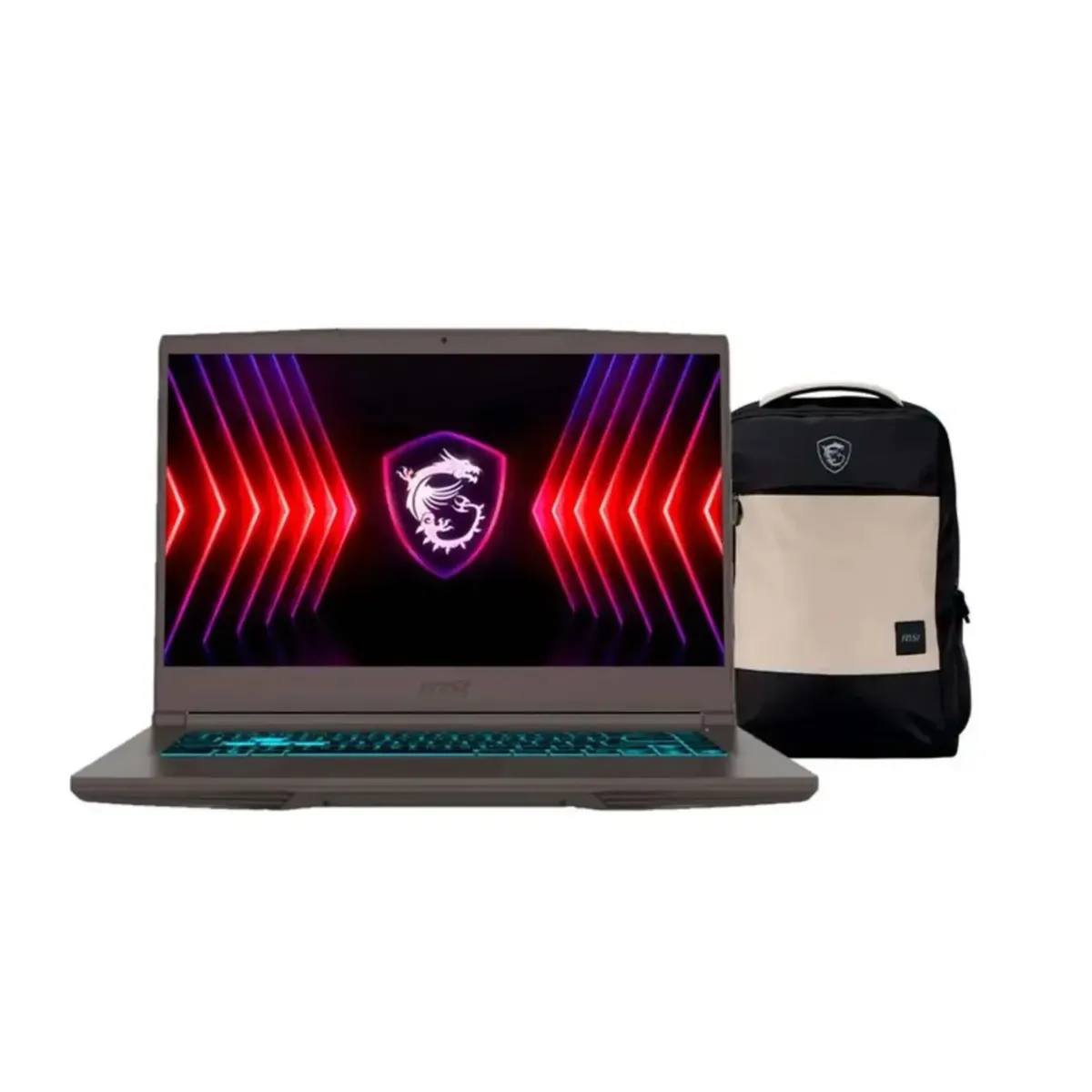 MSI - PORTATIL GAMER MSI THIN 15 B13UC - I5 13420H - RAM 8GB - SSD 512GB - RTX 3050 4GB + MALETIN
