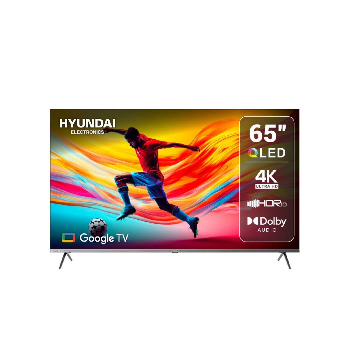 HYUNDAI - Televisor Hyundai 65 Pulgadas Smart Google TV QLED HYLED6513QG