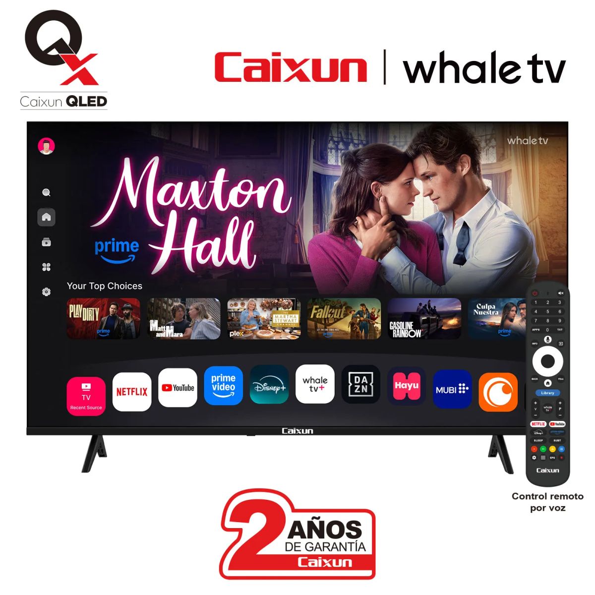 CAIXUN - Televisor Caixun 43 Smart TV QLED C43KAFZQ