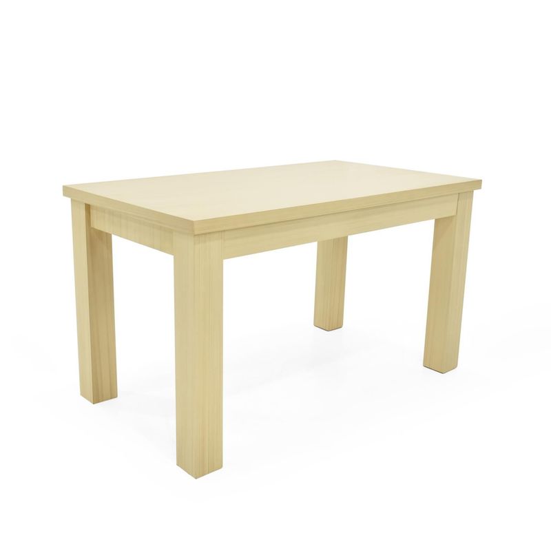MICA - Mesa de Comedor Moderna para 6 personas en Aglomerado MDF Rectangular Mica