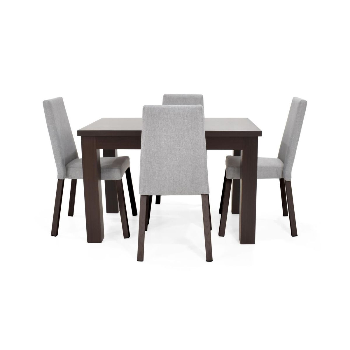 MICA - Juego de Comedor Moderno para 4 Personas (Comedor + 4 Sillas) Mica