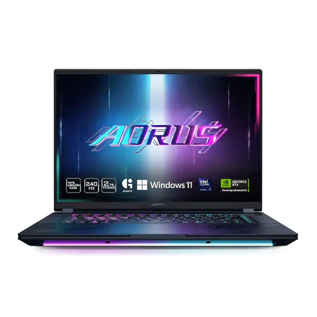 GIGABYTE - PORTATIL GAMER GIGABYTE AOURUS MASTER 16 - ULTRA 9 275HX - RAM 64GB - SSD 2TB - RTX 5090 24GB