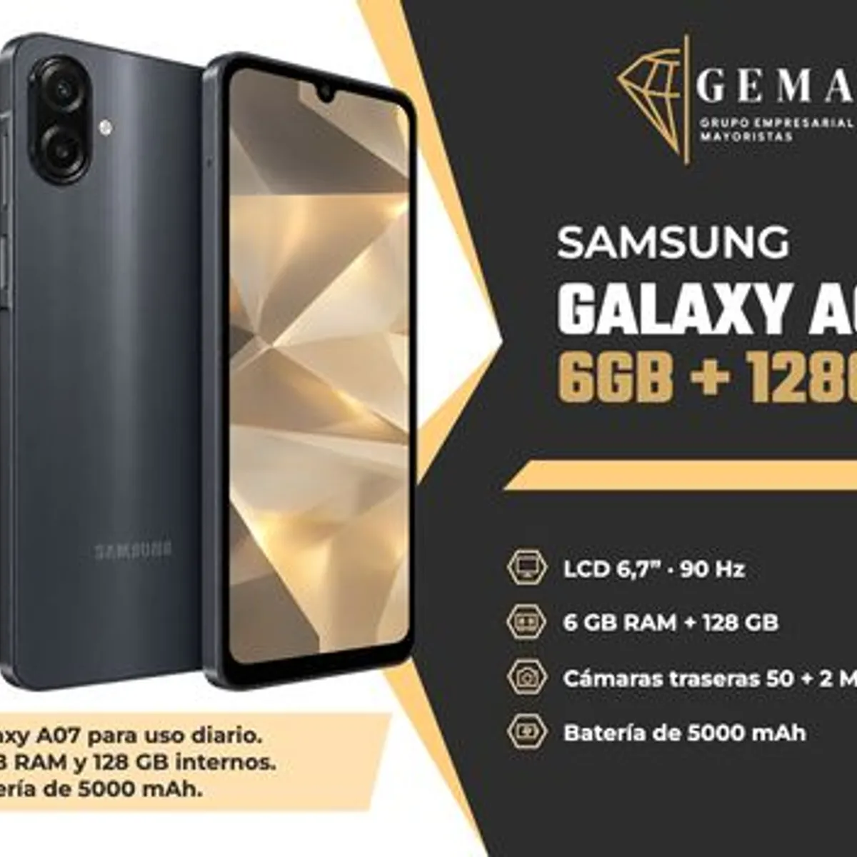 SAMSUNG - Samsung Galaxy A07 6GB + 128G