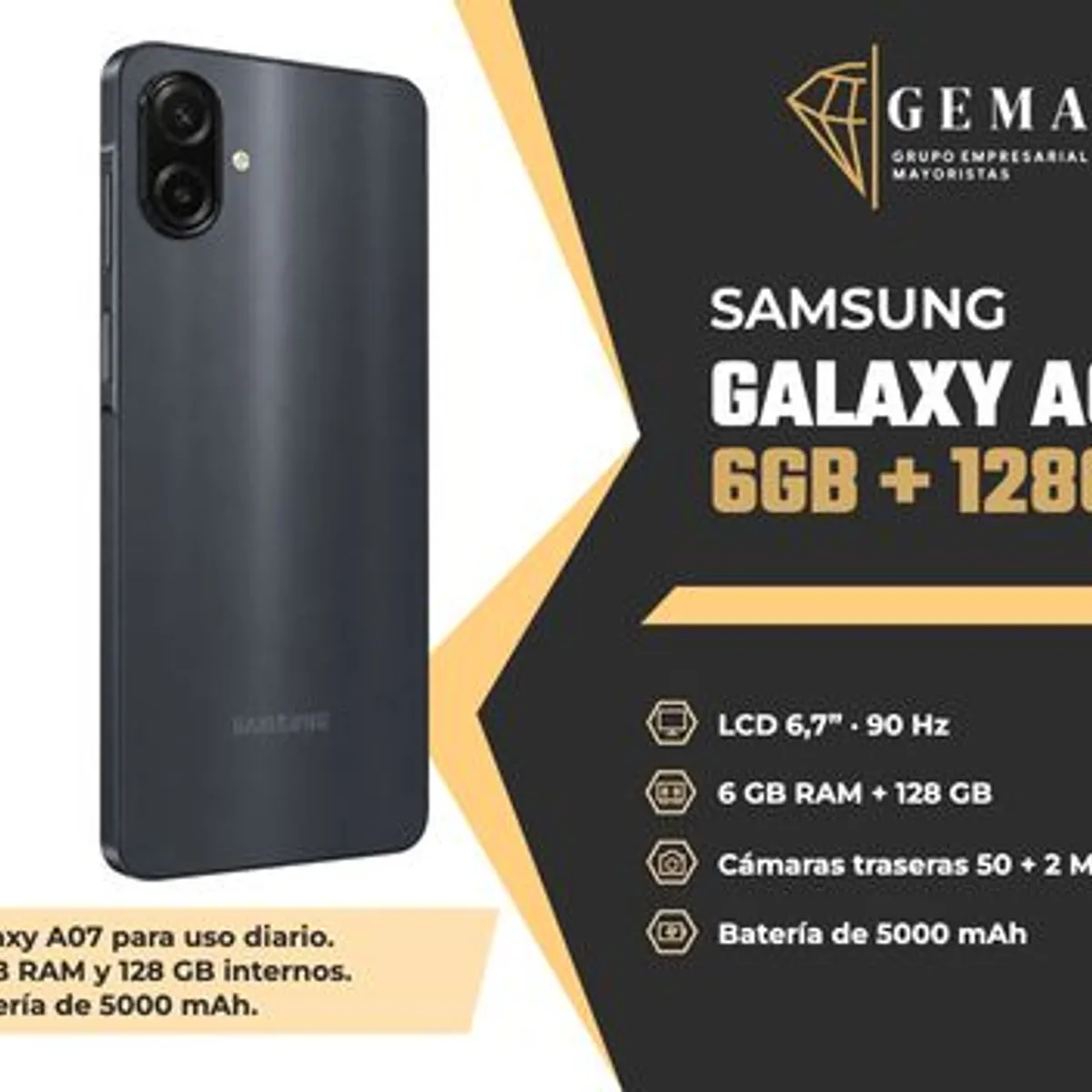 SAMSUNG - Samsung Galaxy A07 6GB + 128G