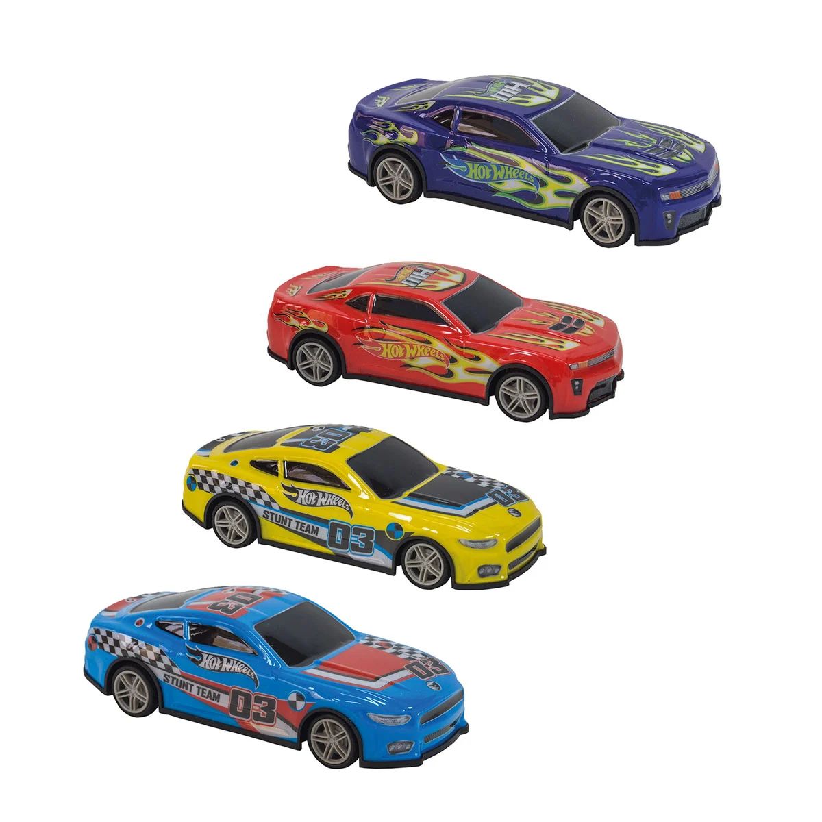 HOT WHEELS - VEHICULO CR HOT WHEELS VELOCITY CAR SURTIDO- ROJO AZUL MORADO AMARILLO
