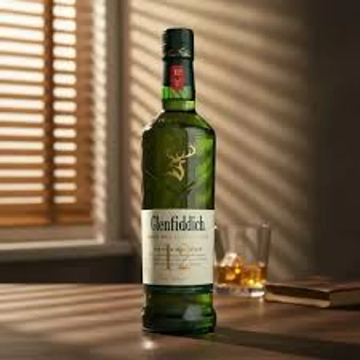 GLENFIDDICH - WHISKY SINGLE MALT GLENFIDDICH 12 AÑOS 350 ML