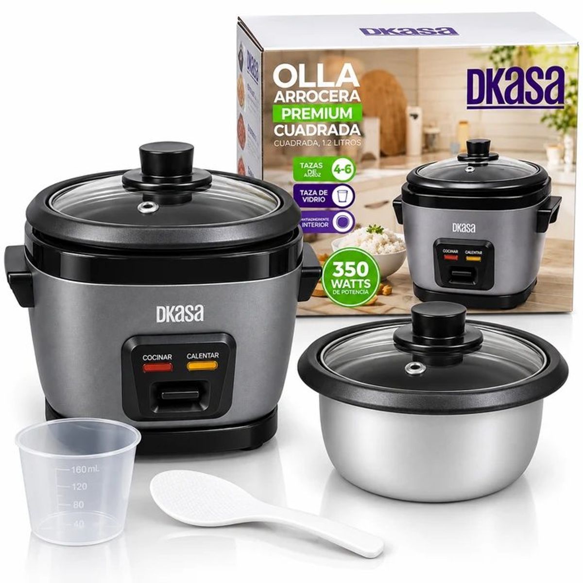 DKASA - Arrocera Dkasa Premium Cuarto De Libra