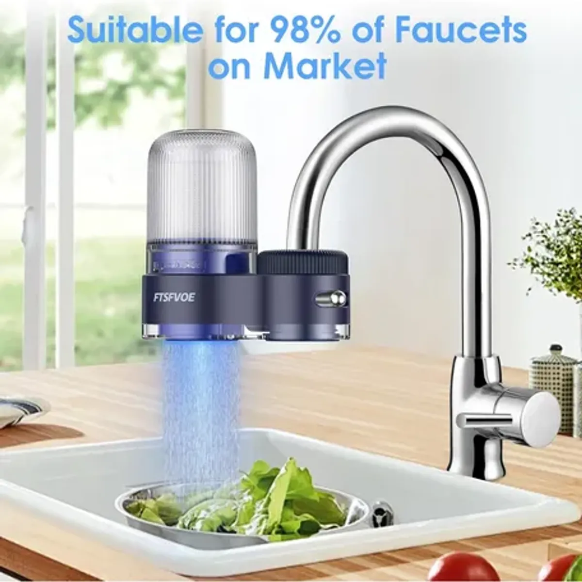WATERPIK TECHNOLOGIES - Purificador de Agua para Lavaplatos con Filtro de Carbón