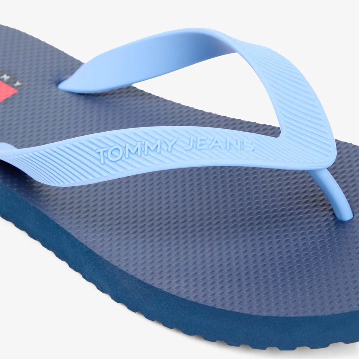 Sandalias azul marino con inscripción en la tira TOMMY HILFIGER ...