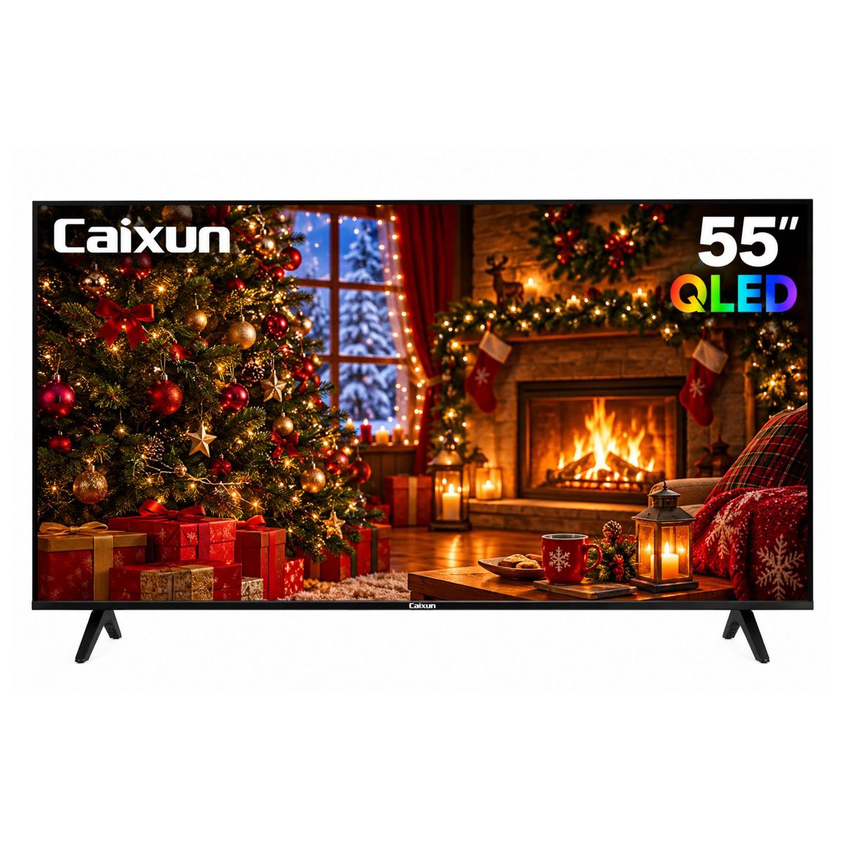 Televisor Caixun 55 Pulgadas QLED 4K UHD Smart TV C55KAUZQ CAIXUN ...