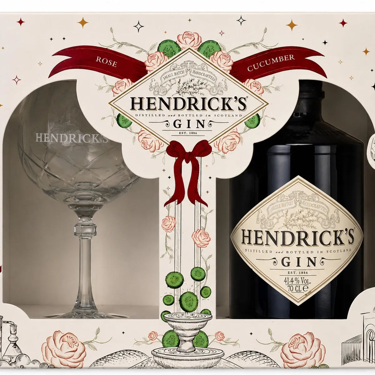 HENDRICKS - GIN HENDRICK´S 700 ml MAS COPA