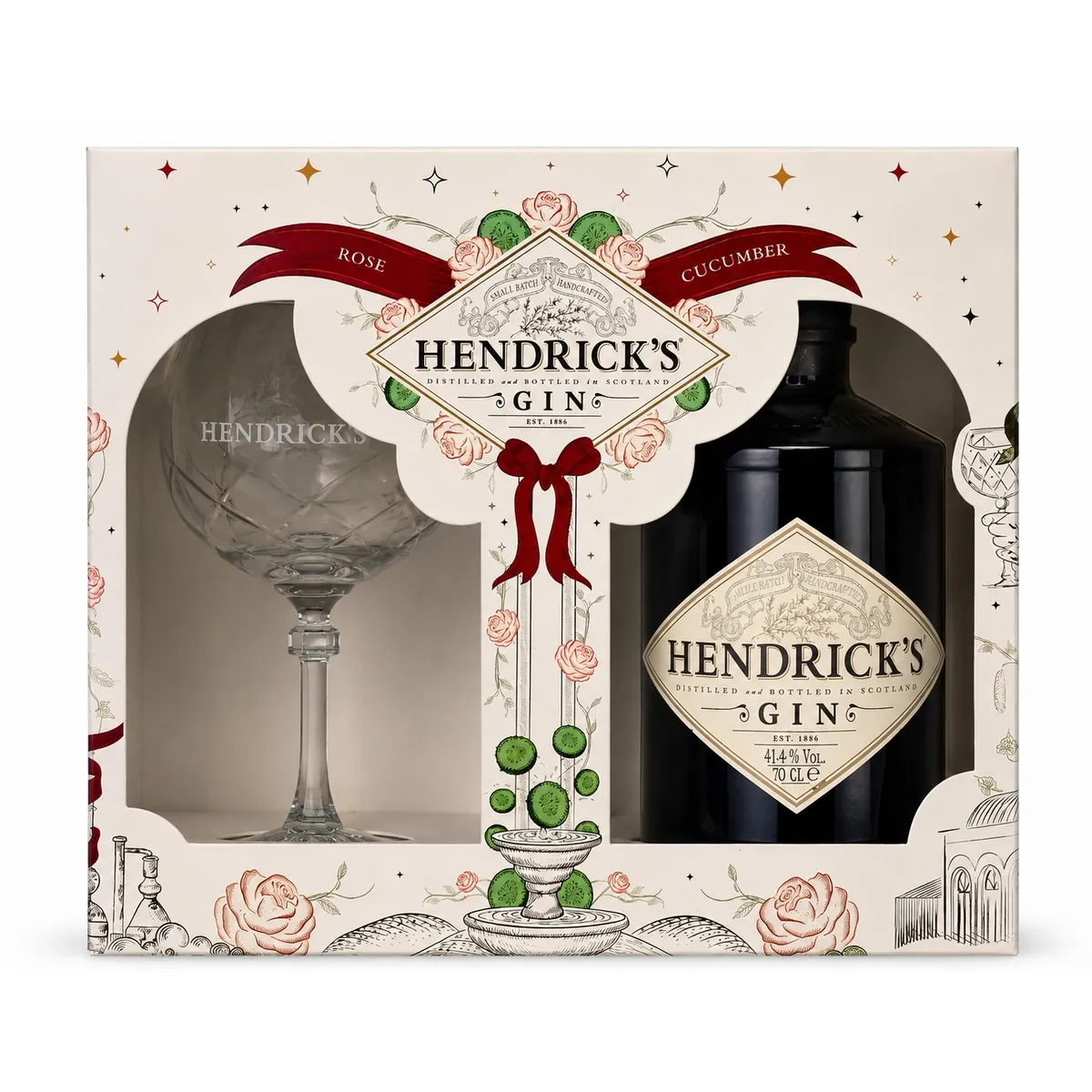 HENDRICKS - GIN HENDRICK´S 700 ml MAS COPA